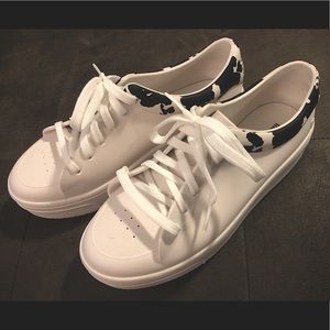 Melissa Cow Detail Platform Sneakers